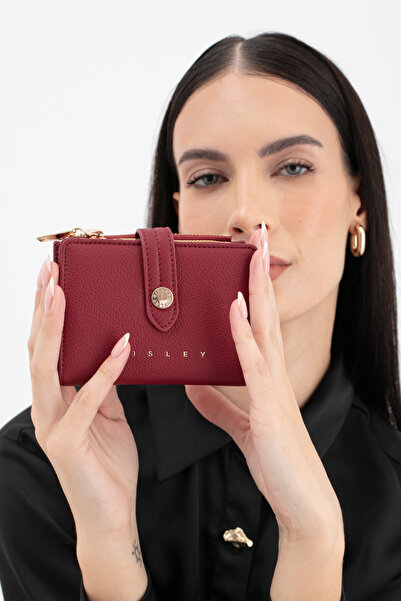 Sisley Women's Wallet Burgundy Sly258