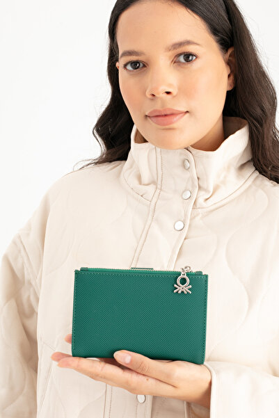 United Colors of Benetton ΓΥΝΑΙΚΕΙΟ ΠΟΡΤΟΦΟΛΙ BENETTON ΣΚΟΥΡΟ ΣΜΑΡΓΥΡΟ BNT1656