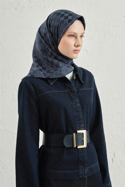 Armine Κασκόλ από βαμβακερό μετάξι ζακάρ - 4464 02