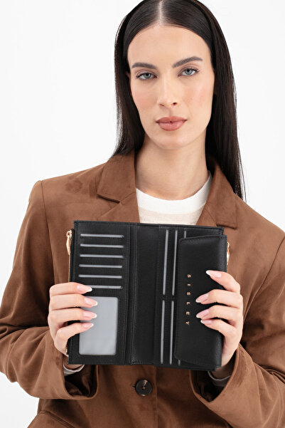 Sisley Women's Wallet Black Sly253