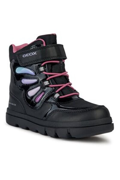 Geox κοριτσίστικα μποτάκια J36HWA-054FU μαύρα