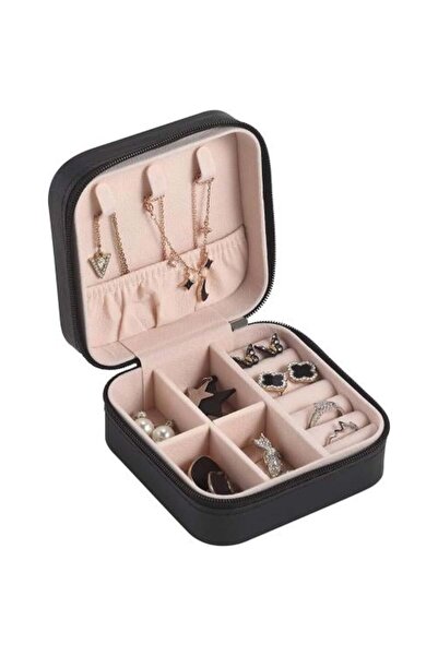 GOTA حقيبة سفر صغيرة لتنظيم المجوهرات للنساء والفتيات