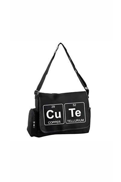 Weekeep Geantă unisex imprimată/ Geantă pentru computer pentru cursuri școlare