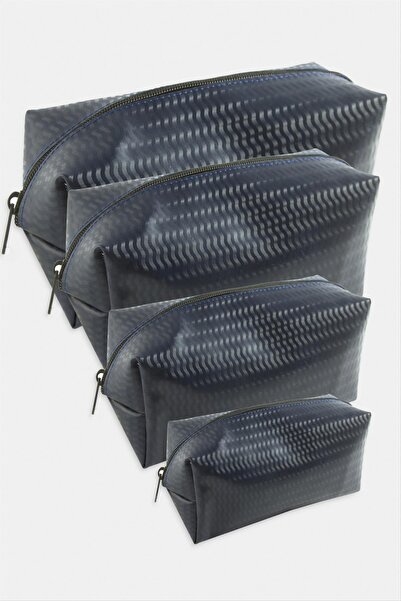 FREEDOM STOREE 4 أكياس مكياج محمولة باليد