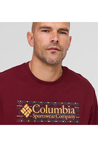 Columbia CSC Branded Blanket Crew Erkek Sweatshirt