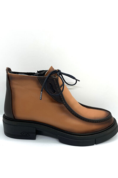 Stepka Shoes Klas Hakiki Deri Kadın Chukka bot