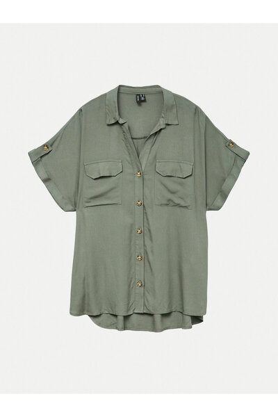 Vero Moda Γυναικείο Πουκάμισο 10310139 Πράσινο