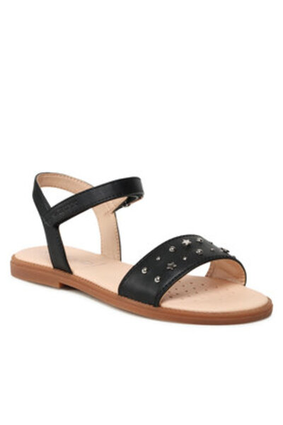 Geox σανδάλια για κορίτσια J2535H-000BC μαύρα