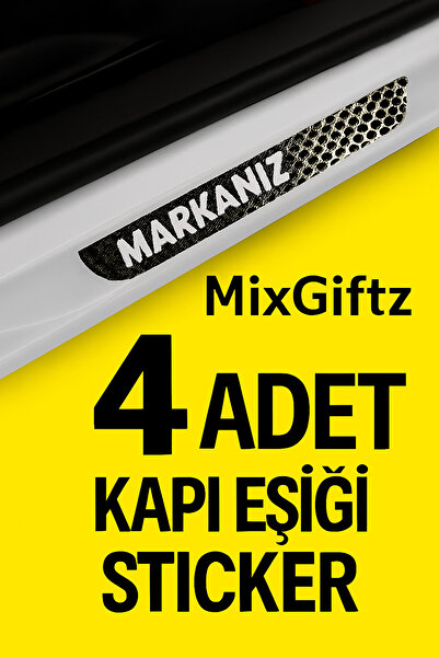 MixGiftz ملصق جديد خاص متوافق مع عتبة باب السيارة لسيارة رينج روفر، ملصق كربو...