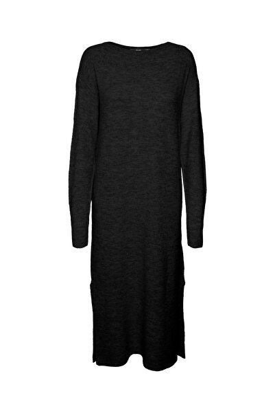Vero Moda Φόρεμα με βολάν και λαιμόκοψη Strickkleid vmlefile ls, ptt