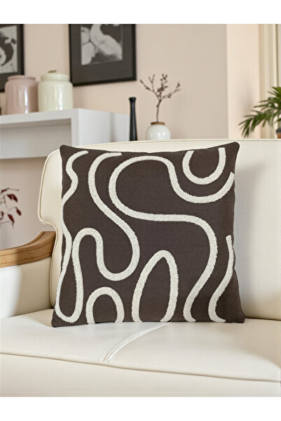 nunuteks evinizi renklendirin Bohemian Style Punch Embroidered Throw Pillow C...