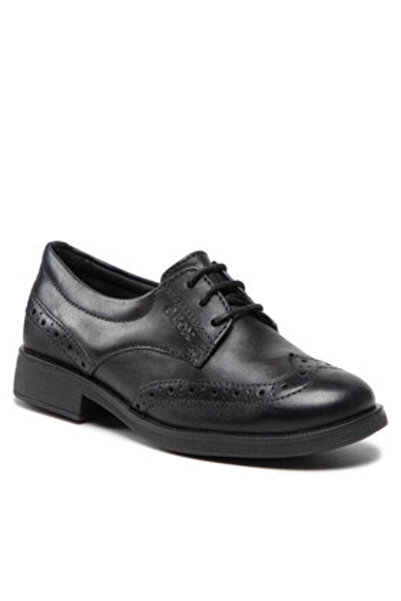 Geox Oxfords για κορίτσια J8449D-00043 μαύρο