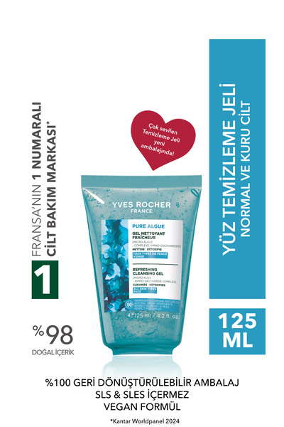 Yves Rocher Nem Dengesi Sağlayarak Cildi Yumuşatan ve Ferahlatan Yüz Yıkama J...