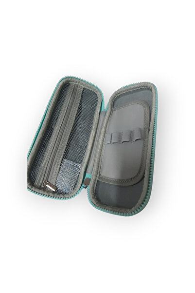 OSKA GLOBAL Pencil Case with Zipper Embossed Bear Pattern