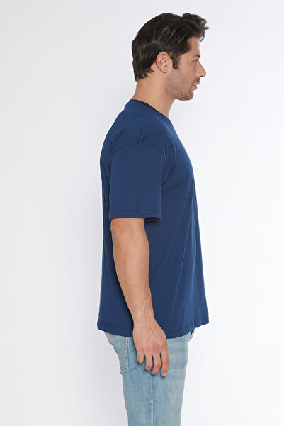 BlackHorn Black Horn Men's Crew Neck 100% Cotton Oversize T-Shirt