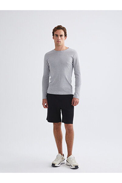 LC Waikiki Peak New Season Crew Neck Basic Long Sleeve Men's T-Shirt