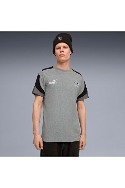 Puma 632515 Bmw Mms Mt7+ Tee T-Shirt Men's T-Shirt Grey