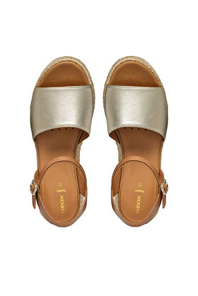 Geox γυναικείες εσπαντρίγιες D55SRC-0Y243 χρυσές