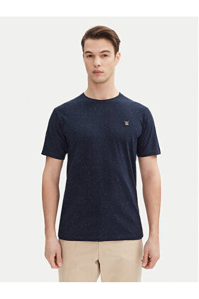 Indicode Ανδρικό T-Shirt INCARLSIN 41-121 Μπλε Σκούρο Μπλε