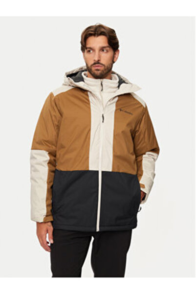 Columbia Ανδρικό Μπουφάν Εξωτερικού Χώρου 2089474 Μπεζ