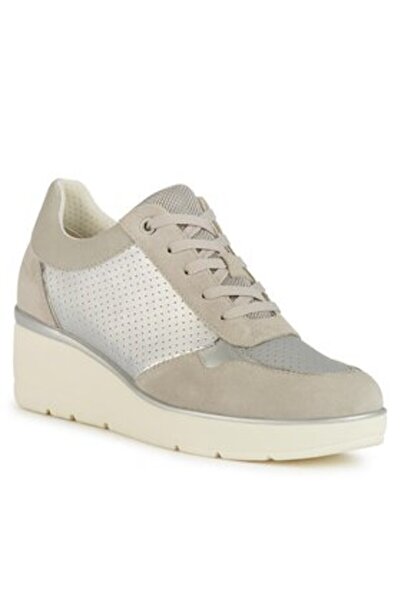 Geox γυναικεία αθλητικά παπούτσια D25RAA-0AJ22 ασημί