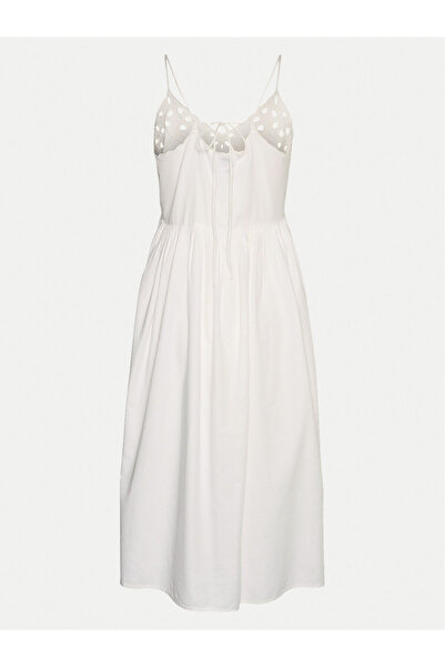 Vero Moda Γυναικείο Καλοκαιρινό Φόρεμα 10326447 Λευκό
