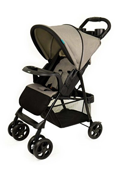 Moon عربة أطفال مترو أوربان - قابلة للطي بيد واحدة، قفل أمان، صينية مزدوجة، م...