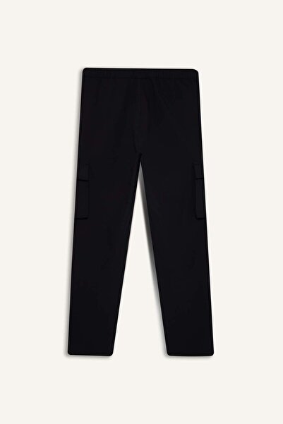 DeFacto DeFactoFit Standard Fit Standard Leg με τσέπες Cargo Woven Sportsman Jogger F2308AX25WN