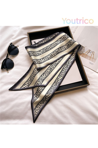 Youtrico وشاح للرقبة طوال اليوم 147 سم، مناسب لجميع المواسم، وشاح متعدد الاست...