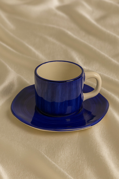 Hausette فنجان قهوة تركي سيراميك بألوان زاهية، كوب، فنجان قهوة تركي، كوب، مج