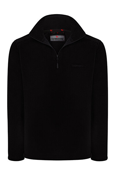 THERMOFORM Bisiklet Yaka Uzun Kollusiyah Erkek Üst Içlik