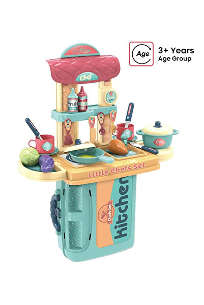 HALAMODO مجموعة ألعاب المطبخ 3 في 1 27.2 سم