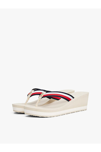 Tommy Hilfiger Women's Th Corporate Wedge Slippers