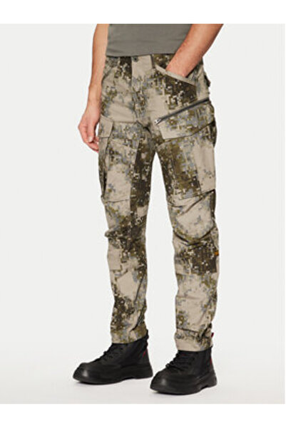 G-STAR RAW G star raw Ανδρικό Παντελόνι από Υφασμάτινο D02190-G787 Χακί