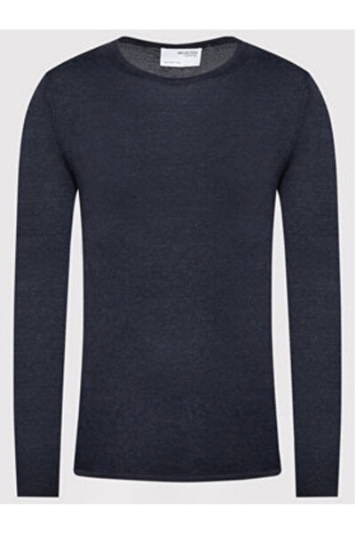 Selected Homme Ανδρικό Πουλόβερ 16079774 Μπλε σκούρο