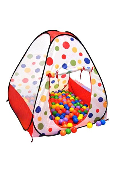 HALAMODO خيمة لعب منبثقة داخل المنزل مع حفرة كرات 92x92x96 سم