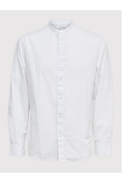 Selected Homme Ανδρικό Πουκάμισο 16079054 Λευκό