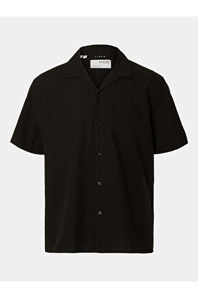 Selected Homme Ανδρικό Πουκάμισο 16092978 Μαύρο