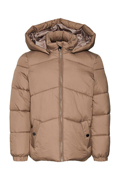 Vero Moda Girl Χειμερινό μπουφάν για κορίτσια 10291204 Καφέ