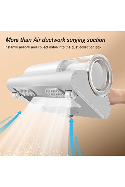 Generic katlyagin Handheld UV Mite Removal Instrument, 10Kpa Super Suction, Portable Household Mite Removal