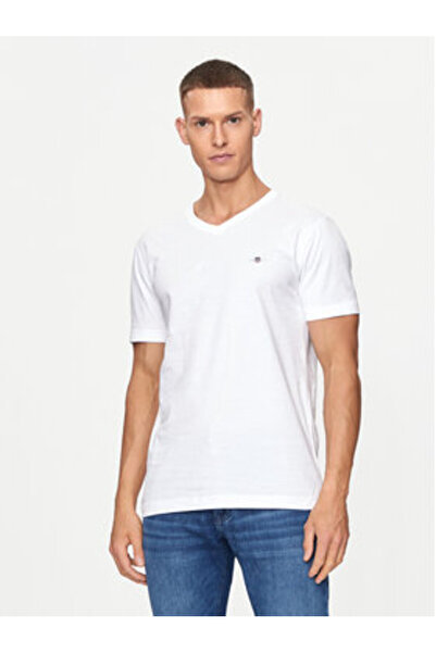 Gant Ανδρικό T-Shirt 2003186 Λευκό