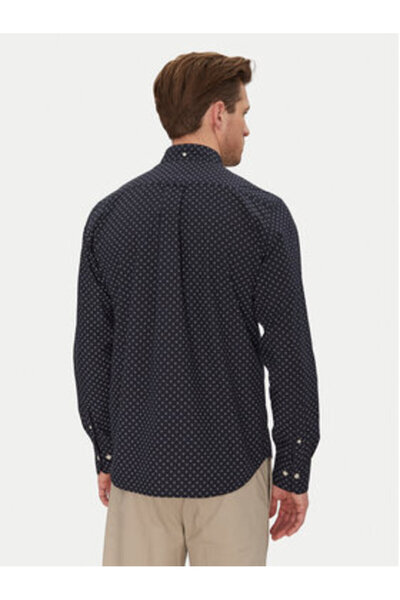 Gant Ανδρικό Πουκάμισο 3250056 Μπλε Ναυτικό