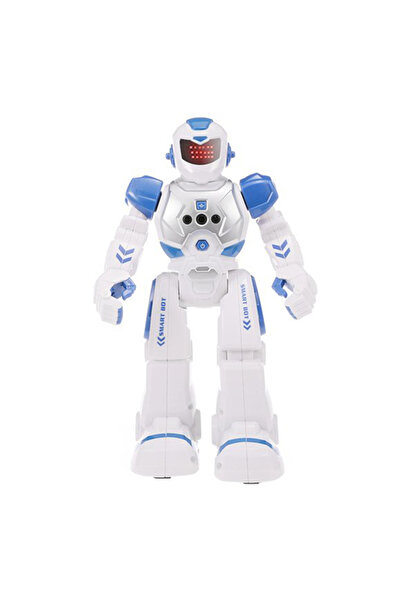 HALAMODO لعبة روبوت ذكي تعليمي للأطفال، أبيض/أزرق، 1545880336940، 27x16x8.5 سم