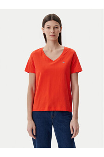 Gant Γυναικείο T-Shirt 4200750 Πορτοκαλί