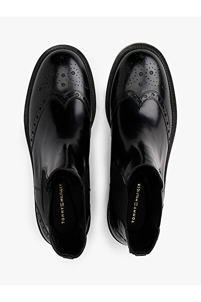 Tommy Hilfiger kadın brogue chelsea bot