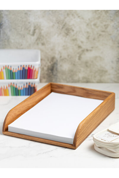 Esci Design Wooden A4 Paper Tray - Paper Box - A4 Box - Storage Box - Office Box - Office Organizer