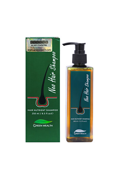 Green Wealth شامبو نيو هير المغذي لنمو الشعر | تركيبة خالية من الكبريتات والب...