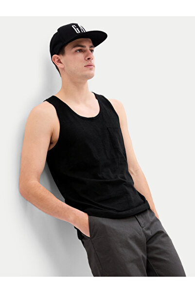 GAP Ανδρικό φανελάκι 545873-00 Μαύρο