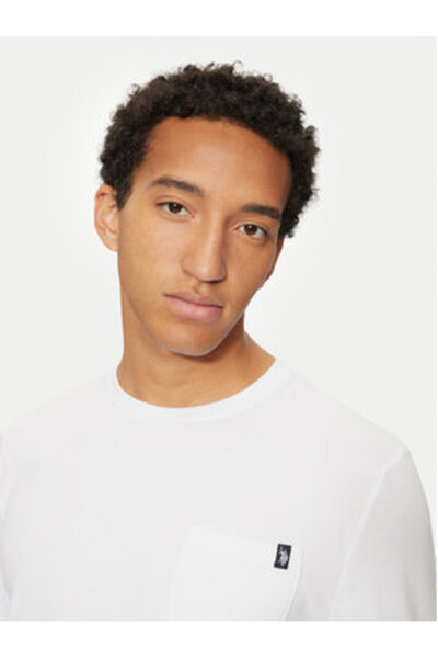 U.S. Polo Assn. US Polo Assn Ανδρικό Μακρυμάνικο MUP2275-002 Λευκό