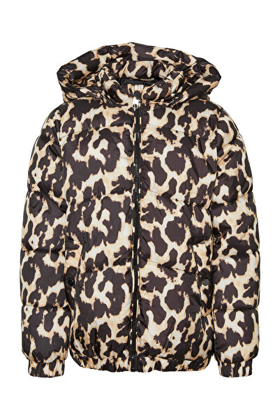 Vero Moda Girl Χειμερινό μπουφάν για κορίτσια 10271756 Καφέ